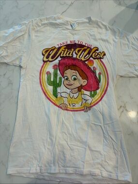 Wild West Jessie Graphic Tee - White